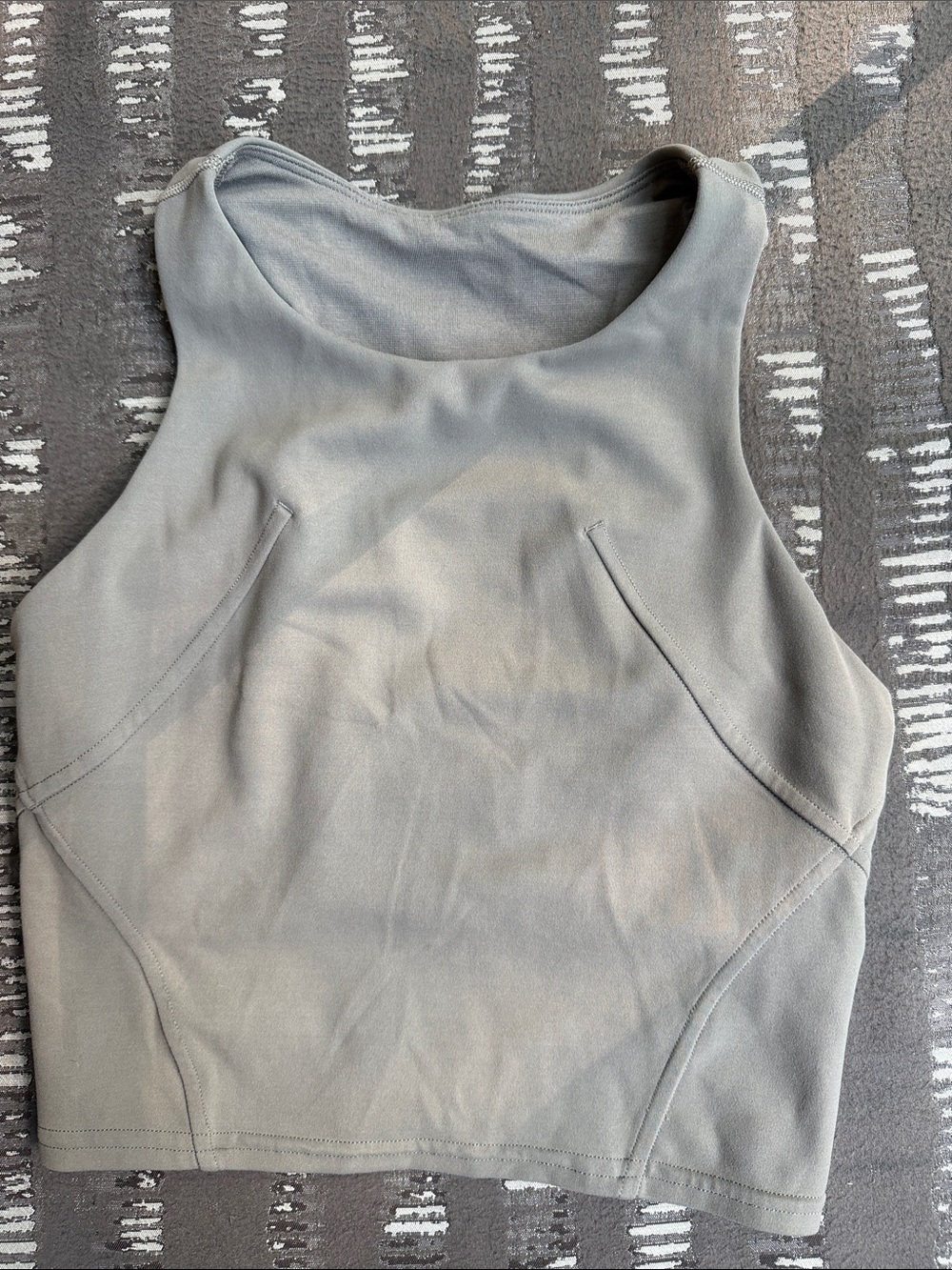 lululemon athletica Girls Racerback One-Piece in Light Gray